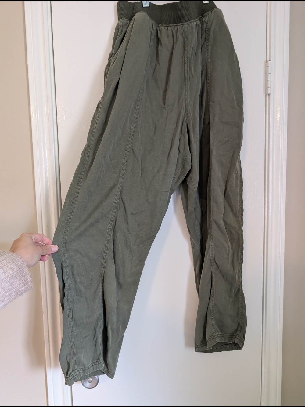 SonomaOlive Pants Elastic Waist